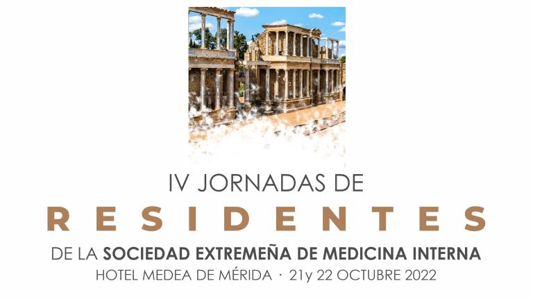 Lee más sobre el artículo IV JORNADAS DE RESIDENTES DE LA SOCIEDAD EXTREMEÑA DE MEDICINA INTERNA