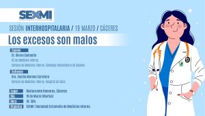 Lee más sobre el artículo SESIÓN INTERHOSPITALARIA, Los excesos son malos.
